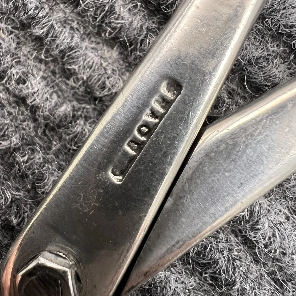 Vintage 1980's Rare Carrol Boyes Man & Women Kissing Motif Scissors South Africa